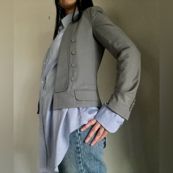 Club Monaco Dusty Blue Womens Jacket
Size: XS - Picture 2 of 9